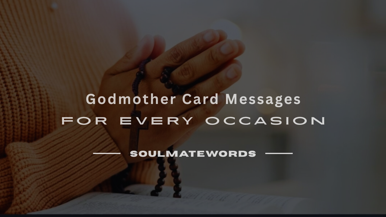 godmother card messages