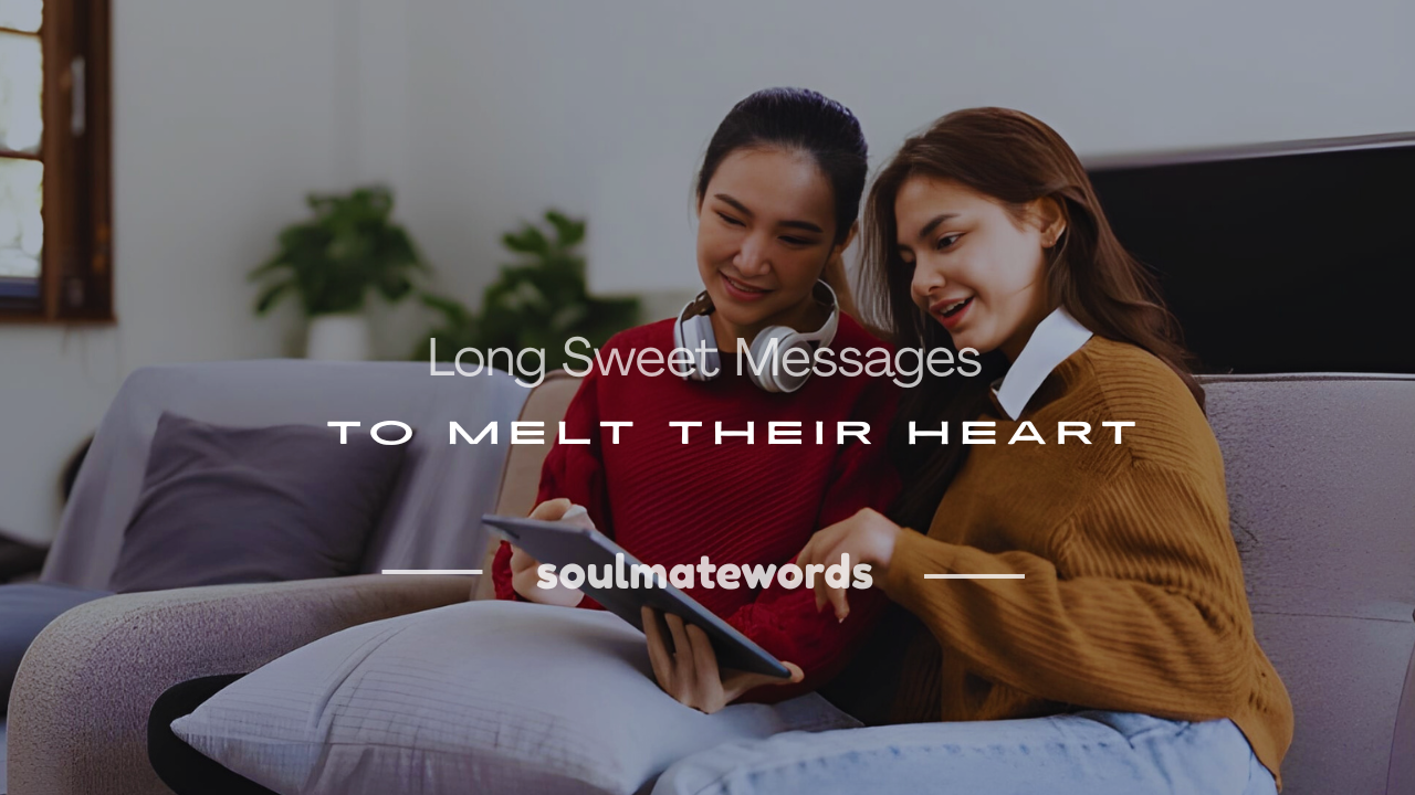 long sweet message english