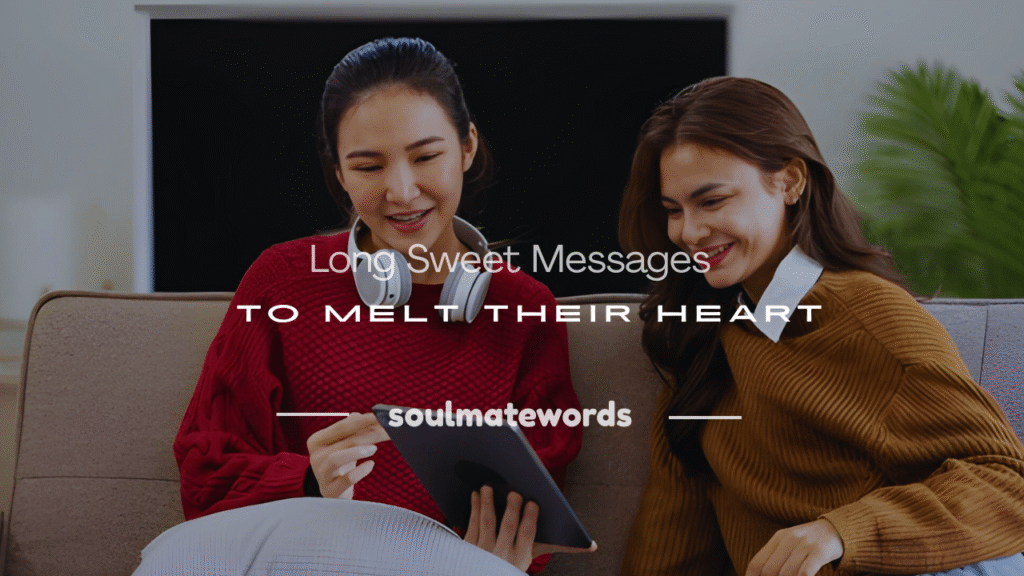 long sweet message english