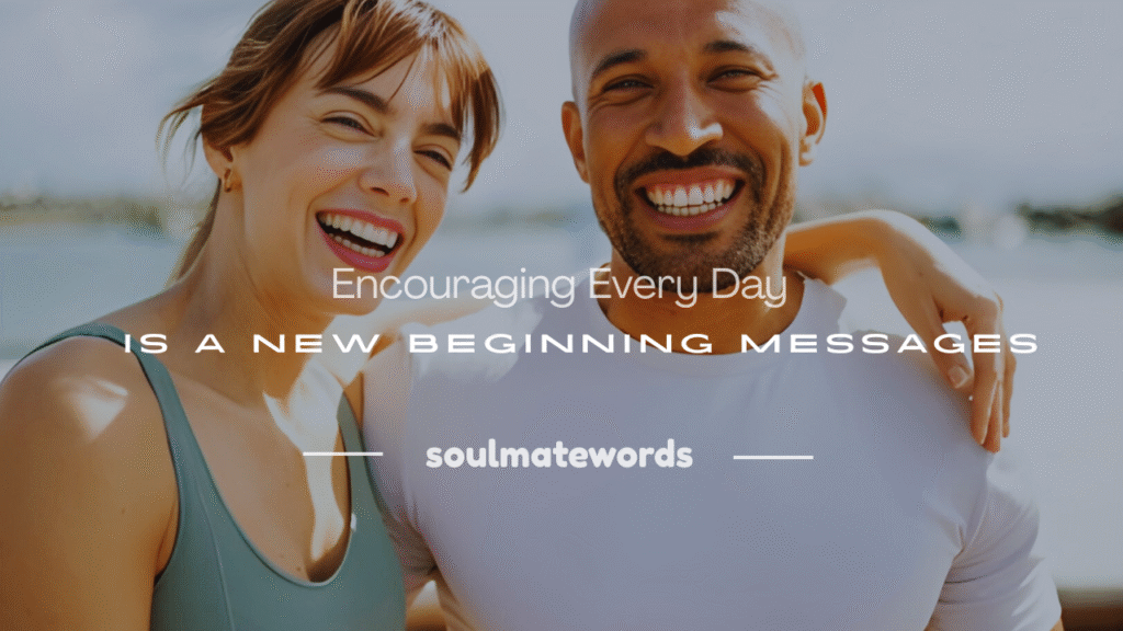 every day is a new beginning