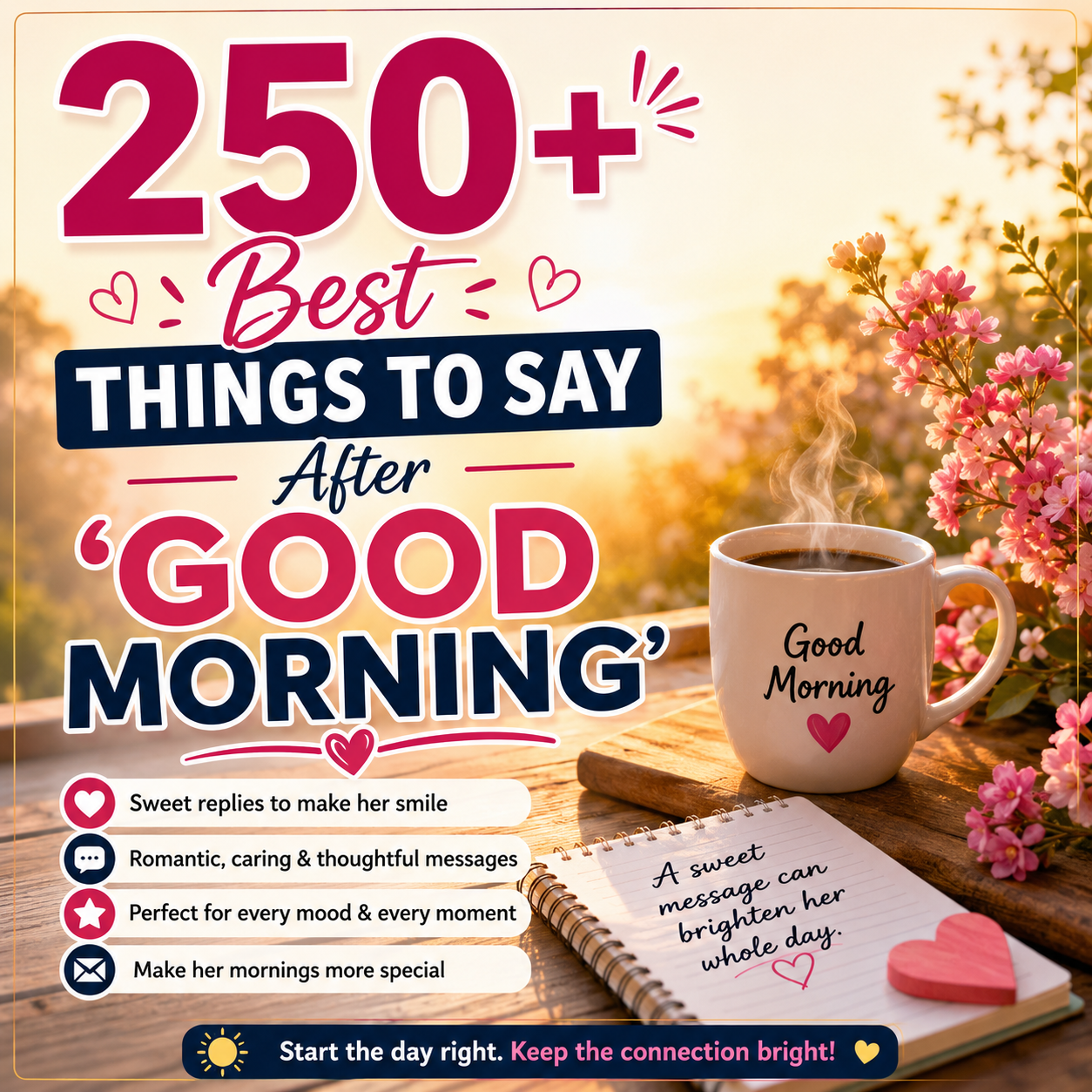 250+ Best Things to Say After ‘Good Morning’