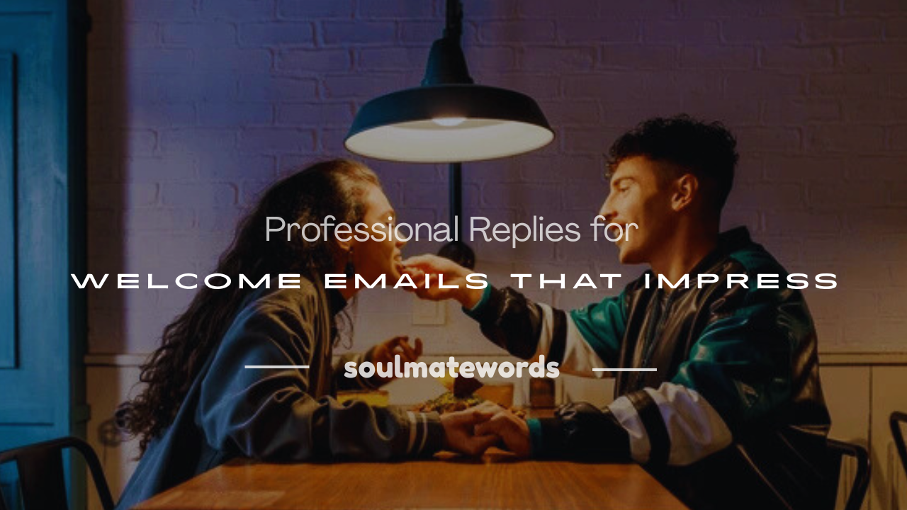 reply for welcome emails