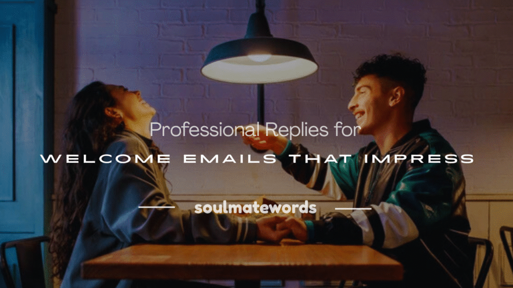 reply for welcome emails