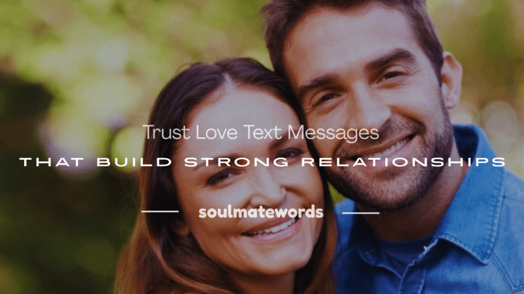 trust love text message