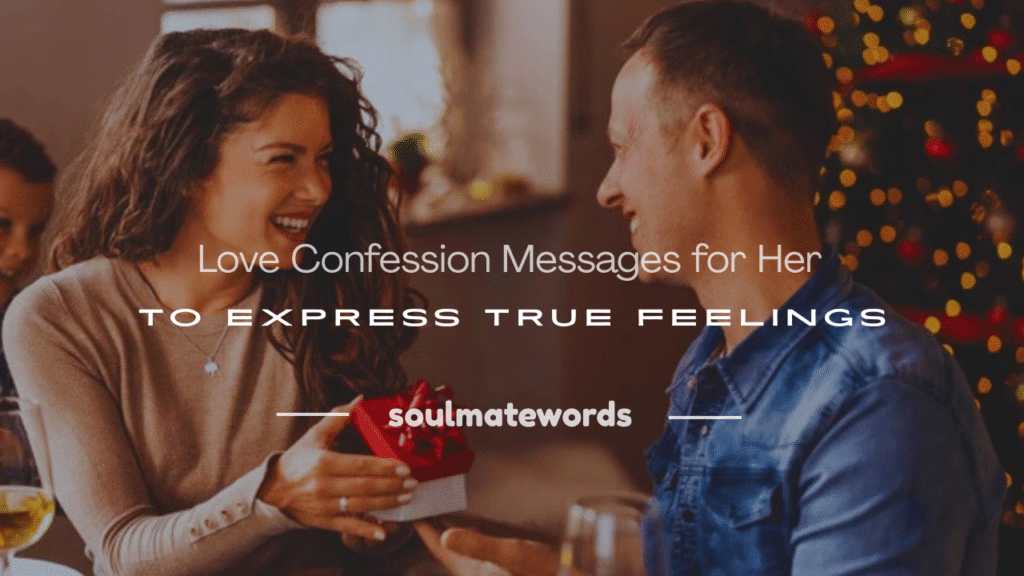 love confession message for her