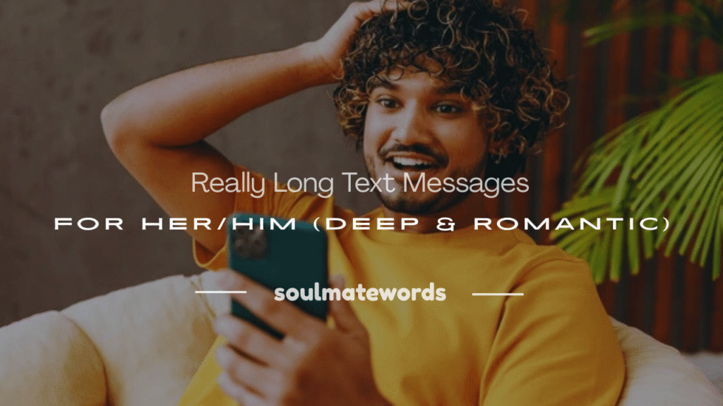 really long text message