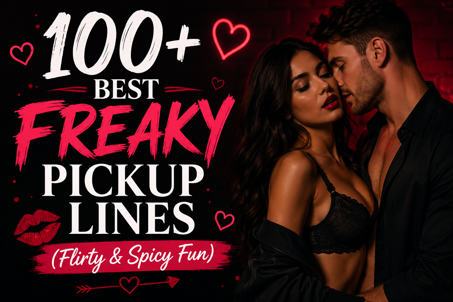 100+ Best Freaky Pickup Lines (Flirty & Spicy Fun)