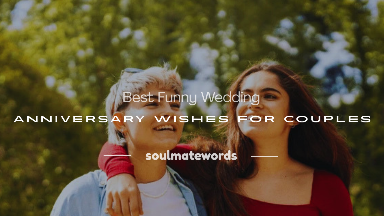 funny wedding anniversary wishes for couple