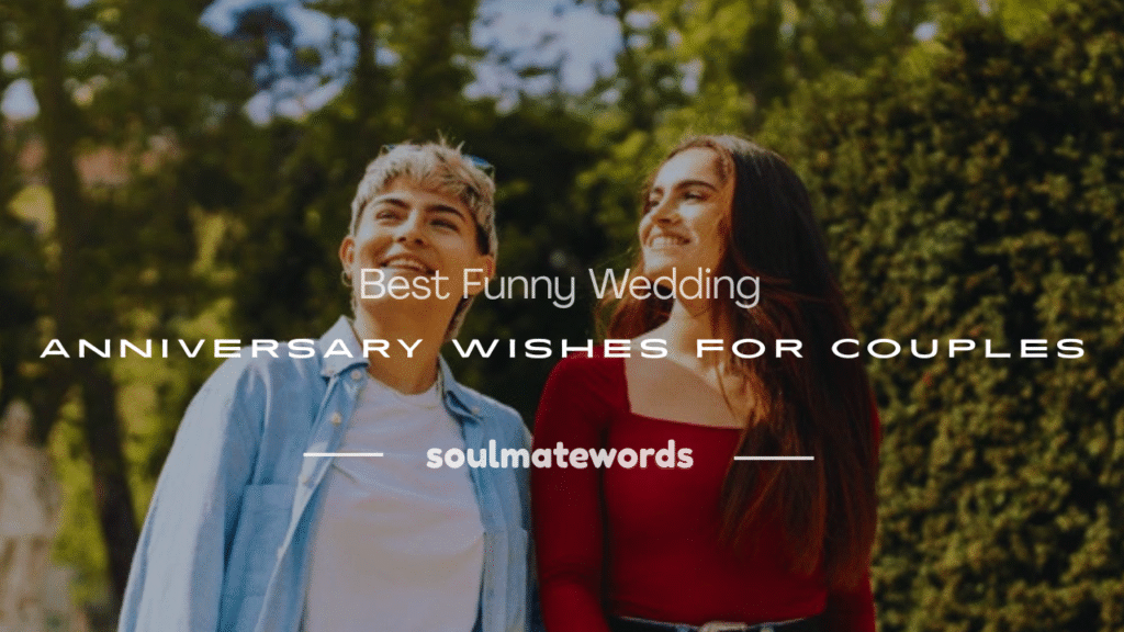 funny wedding anniversary wishes for couple