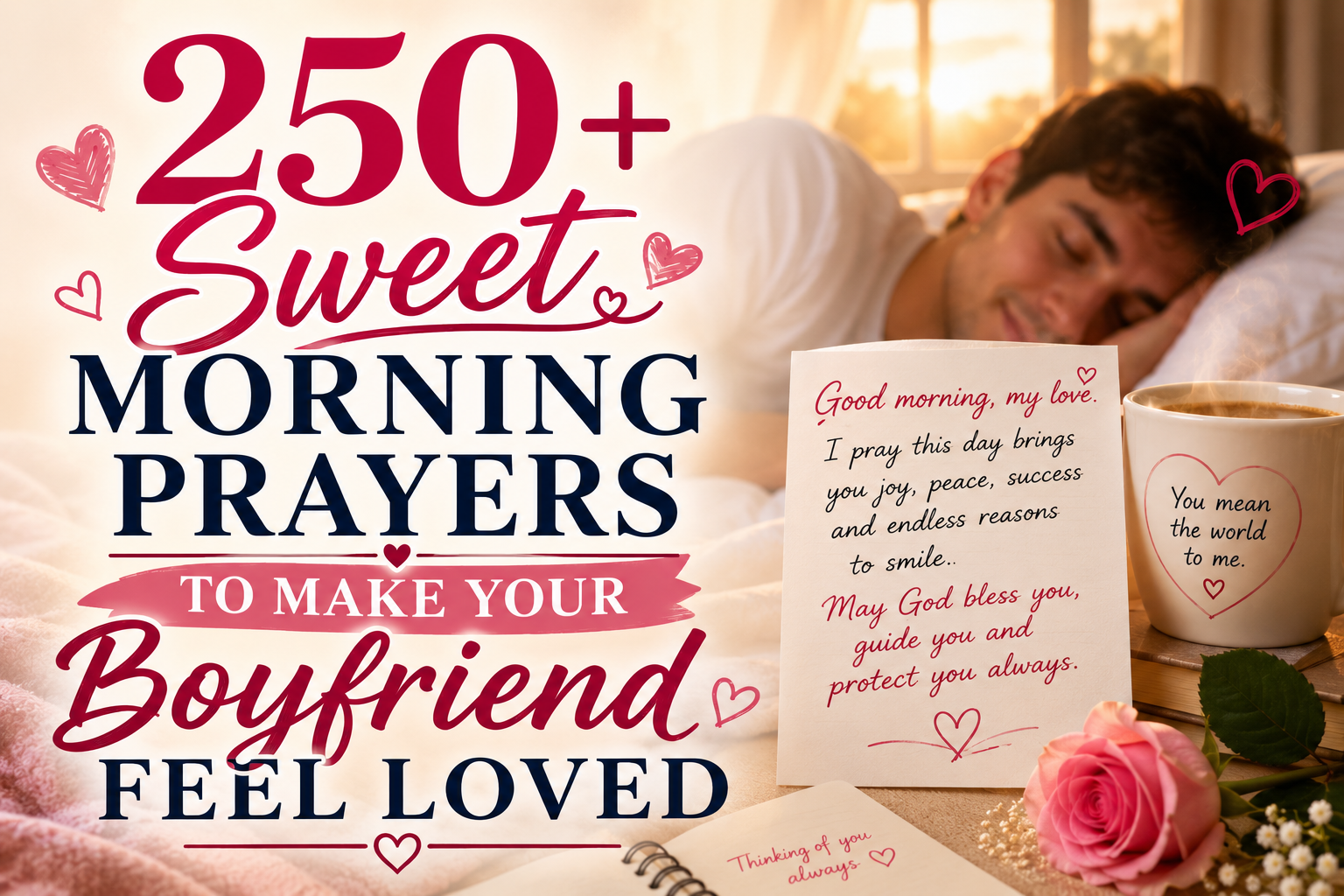 250+ Sweet Morning Prayers to Make Your Boyfriend Feel Loved