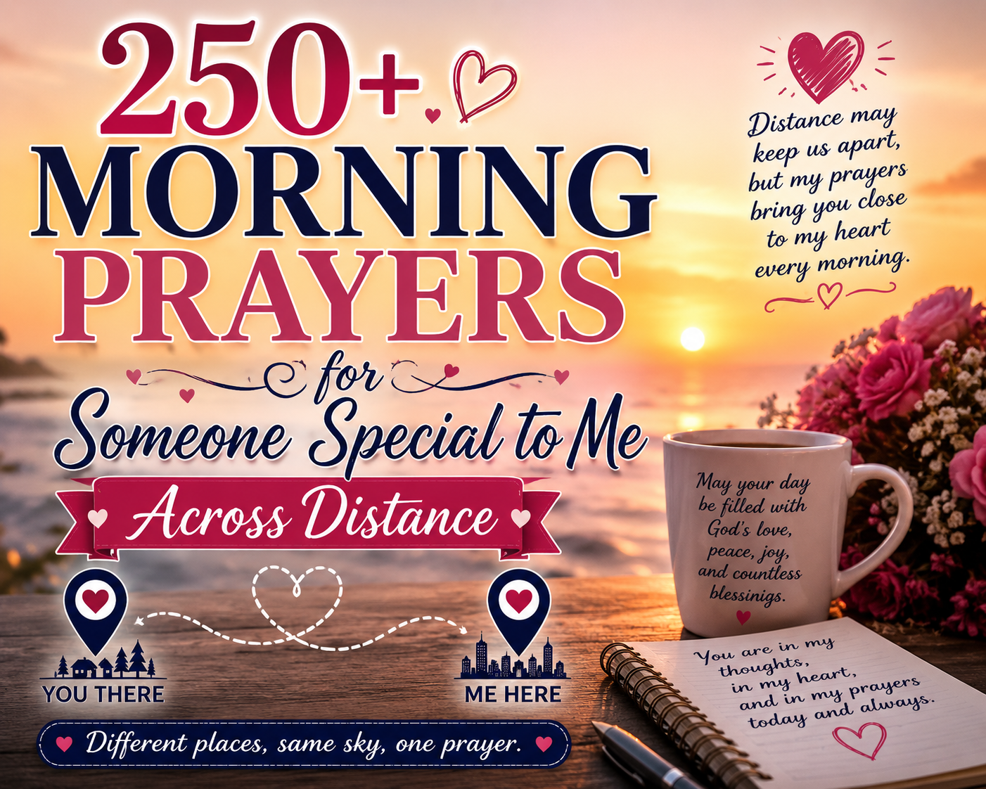 250+ Morning Prayers for Someone Special to Me Across Distance